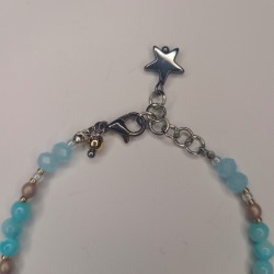 Bransoletka Mermaid Dark z perłą