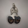 Srebrny wisiorek Titty Lady