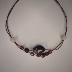 Bransoletka Pearl and Wine